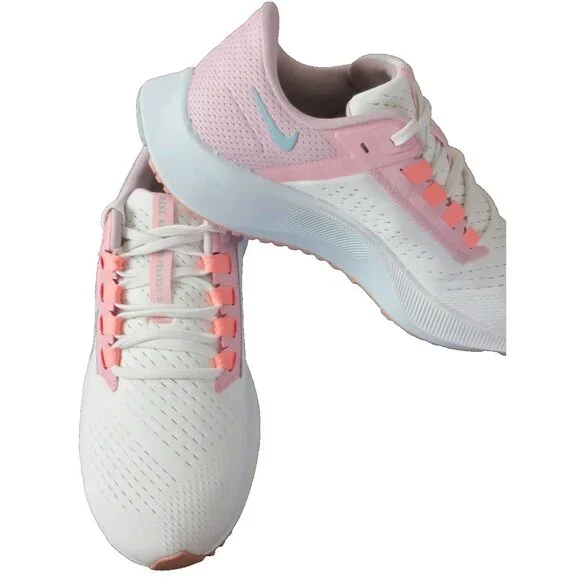 Women's Nike Air Zoom Pegasus 38 Running Shoes Sail Ocean Cube Pink Sizes NIB - Picture 4 of 5